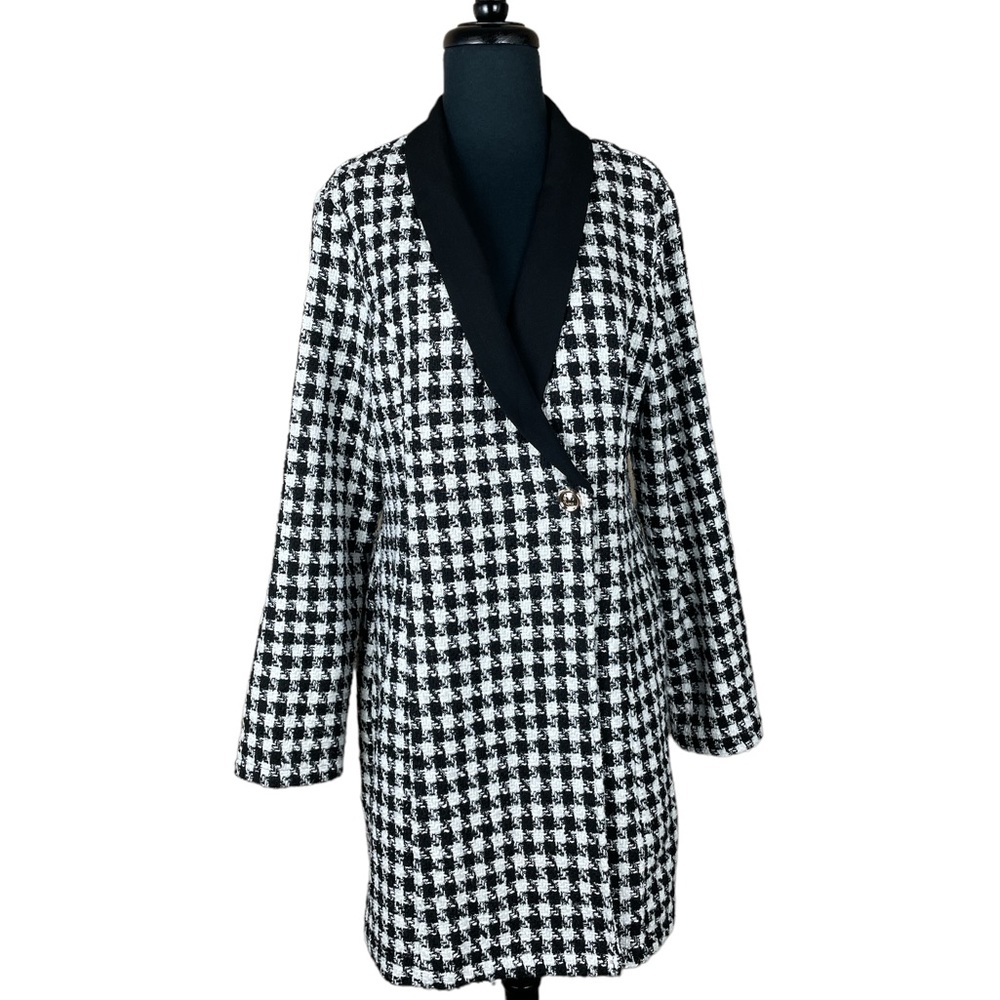 Tweed jacket dress